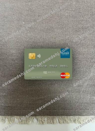 Togo Ecobank mastercard photolook front